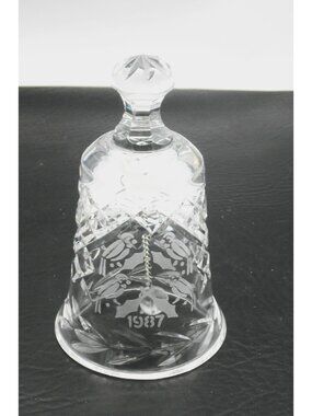 Waterford Crystal Four Calling Birds - 12 Days of Christmas Bell 1987 Limited Ed